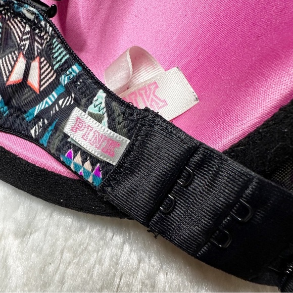 PINK VS Wear Everywhere Printed Push Up Bra Women’s 32C - Picture 7 of 10